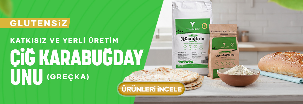 Çiğ Karabyuğday Unu